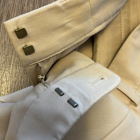 White House Black Market slim ankle pant tan size 10 - Picture 6 of 6